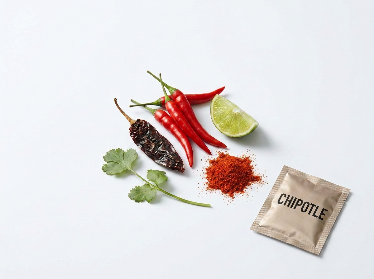 Key ingredients in areté Chipotle